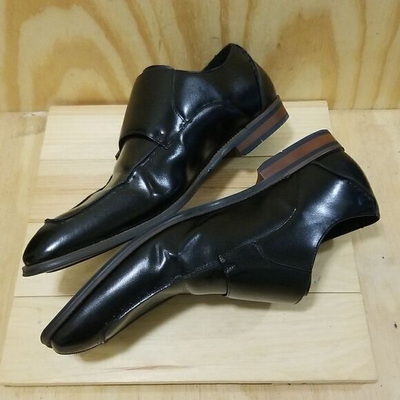 Stacy Adams "Gordon" Double Monk Strap Loafers Mens size 14 - Picture 4 of 9